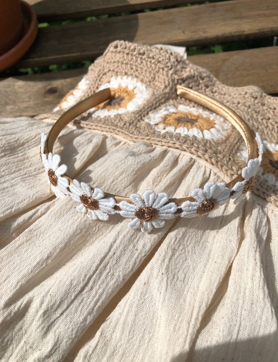 Blomster tiara