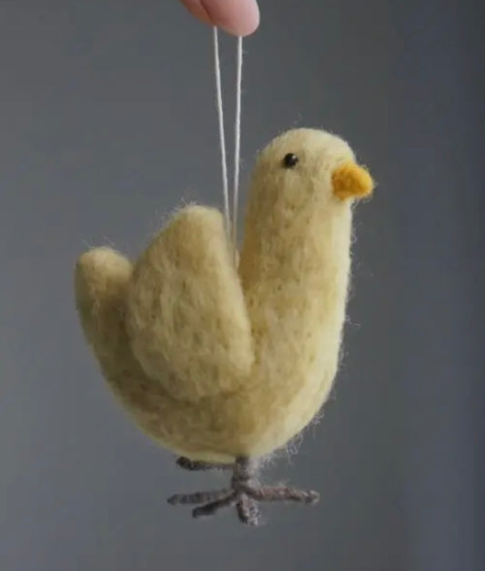 Påskekylling - filt