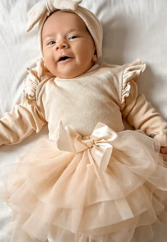 Tutuskørt - Champagne