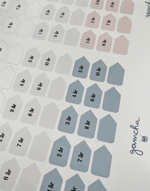 At rejse er at leve - højdediagram