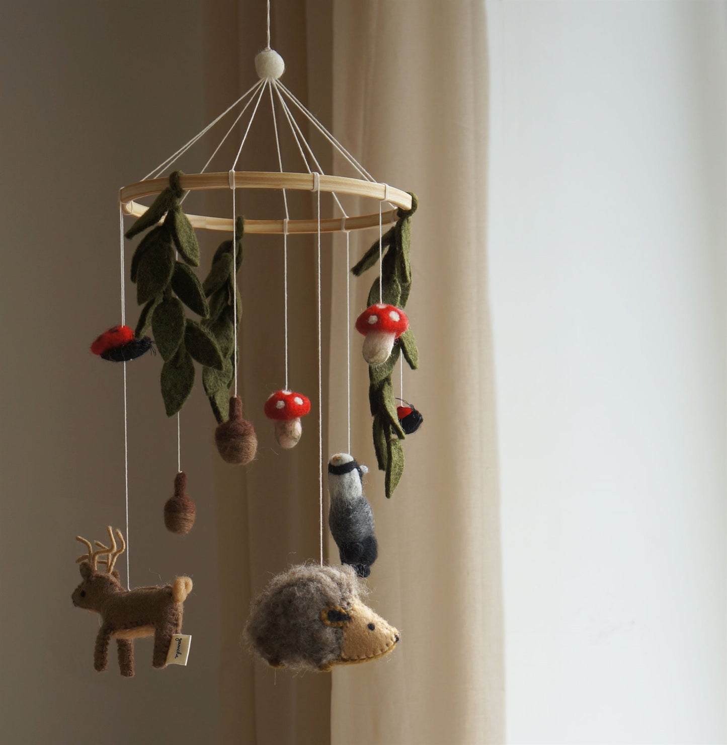 Skov, svampe- mariehøne uro