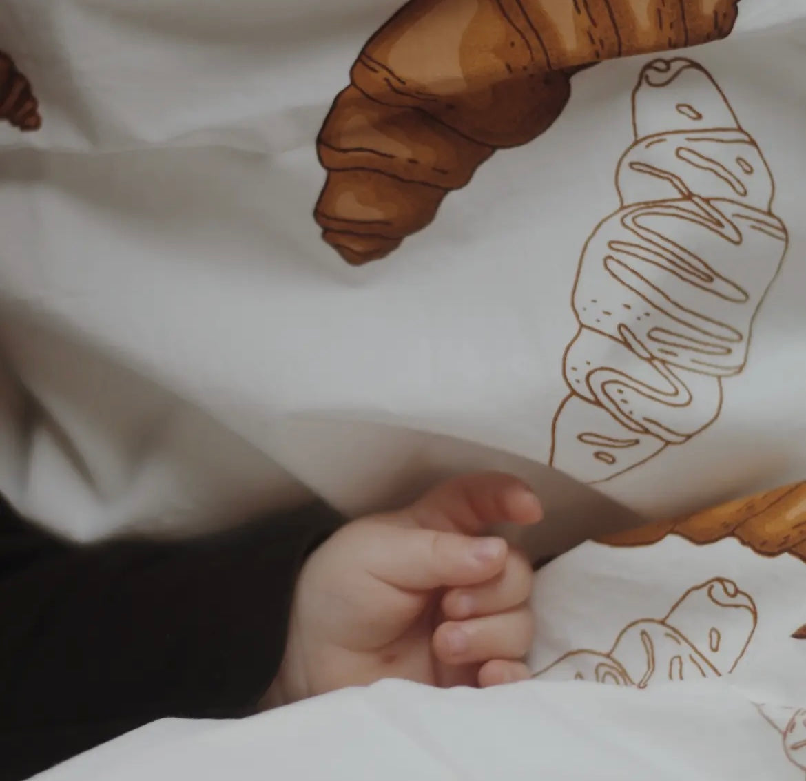 Sengesæt junior croissant love big