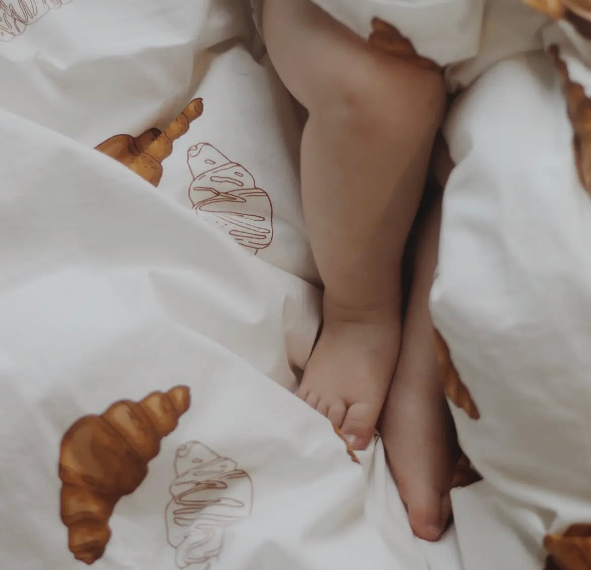 Sengesæt junior croissant love big