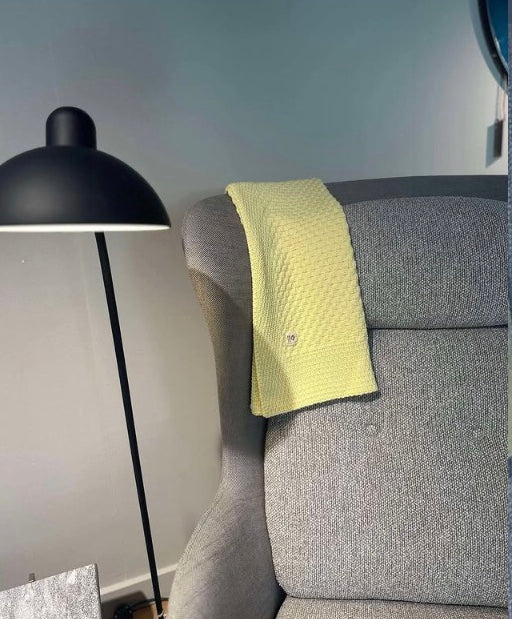 Baby blanket - yellow