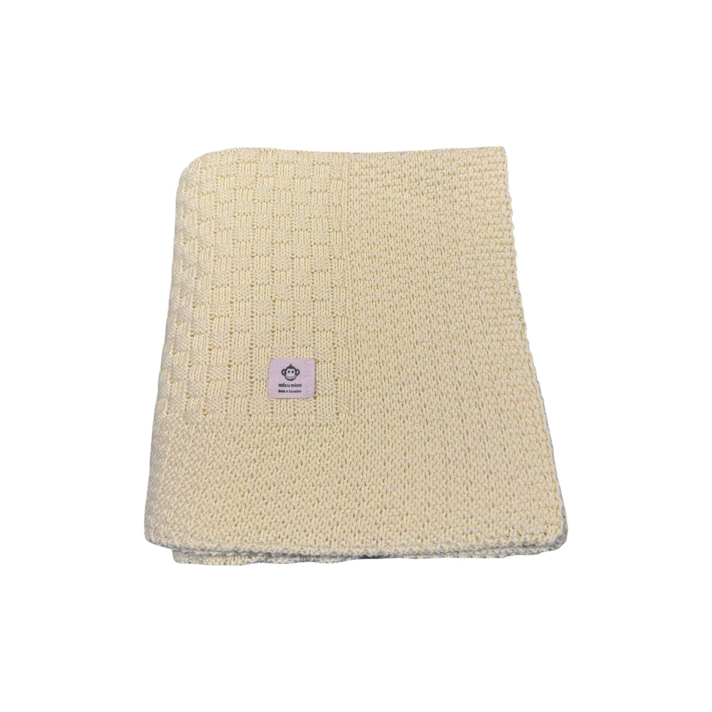 Baby blanket - yellow